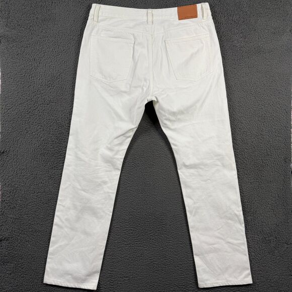 Spier and Mackay Jeans Mens 38 (Fits 36x32) White Contemporary Fit Denim Pants - Picture 7 of 16